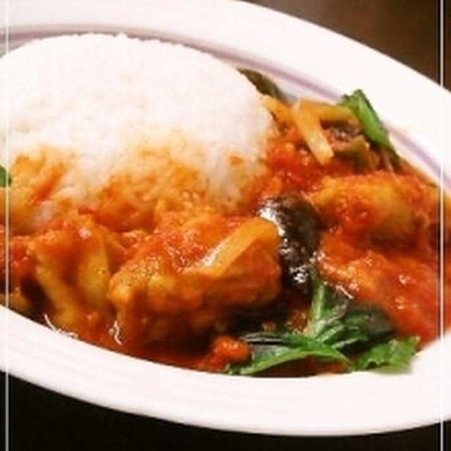 チキントマトカレー