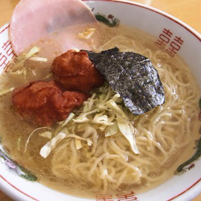 チープな塩ラーメン