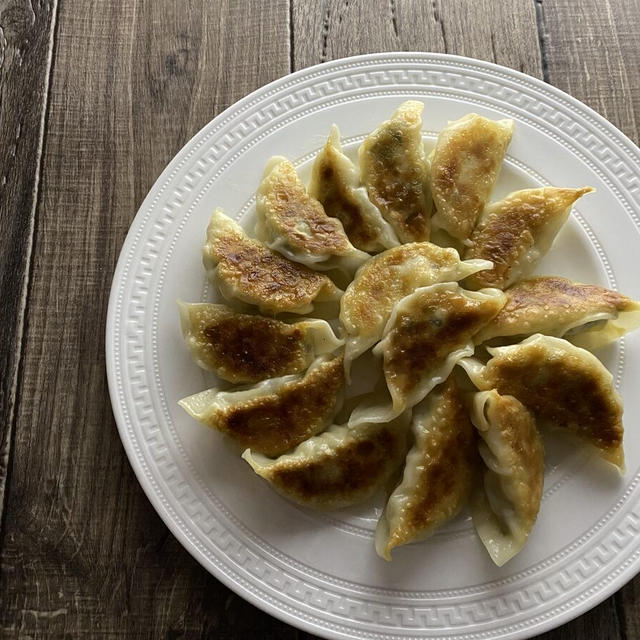 鶏むね肉と白菜の餃子