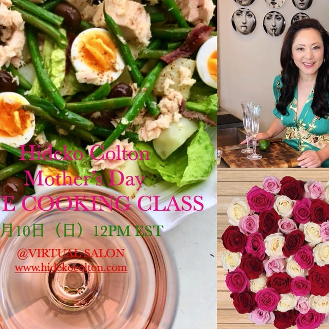 Happy Mother’s Day! LIVE Cooking Class 12pm EST