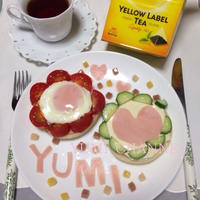☆ひらめき朝食レシピ♡フラワーモーニングマフィン☆