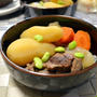 まごわやさしい晩御飯・その８　～牛すじ肉じゃが～