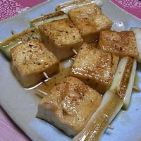 もめん豆腐でヘルシー串