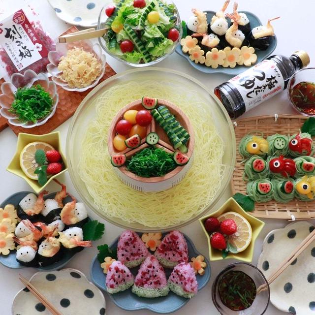 そろそろ素麺が食べたくなるね