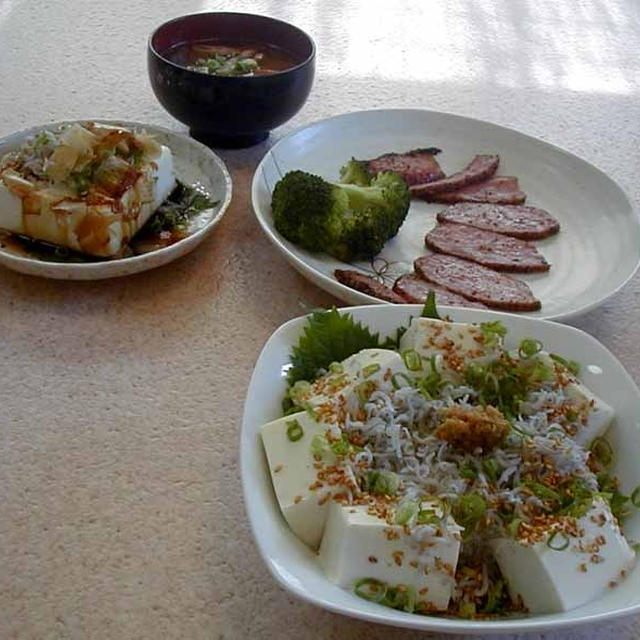 同じ食材で、別々メニュー