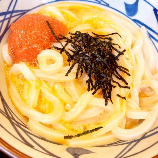 明太釜玉