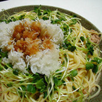 ツナおろしパスタ
