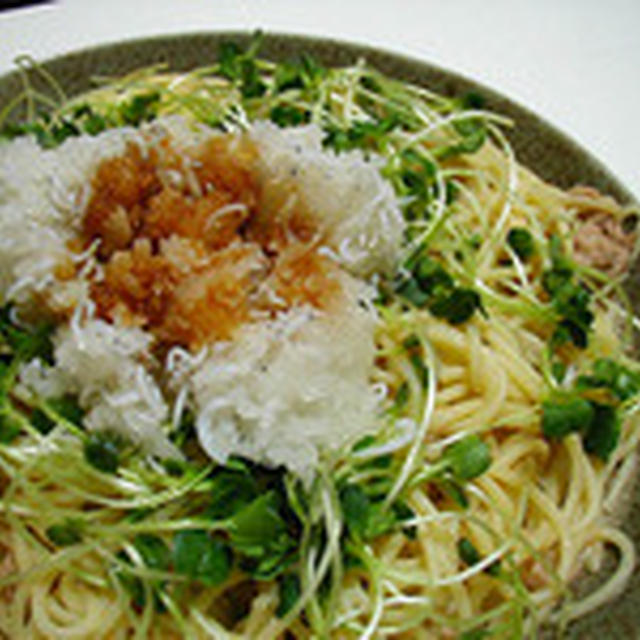 ツナおろしパスタ