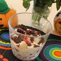 スパイス大使☆彡ハロウィンに♪フルーツ＊クリームチョコヨーグルト☆彡