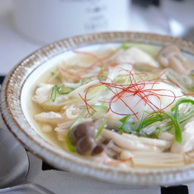 【記事執筆掲載】煮込むだけ　低カロリーなのに満足できる　温玉入り食べるスープ