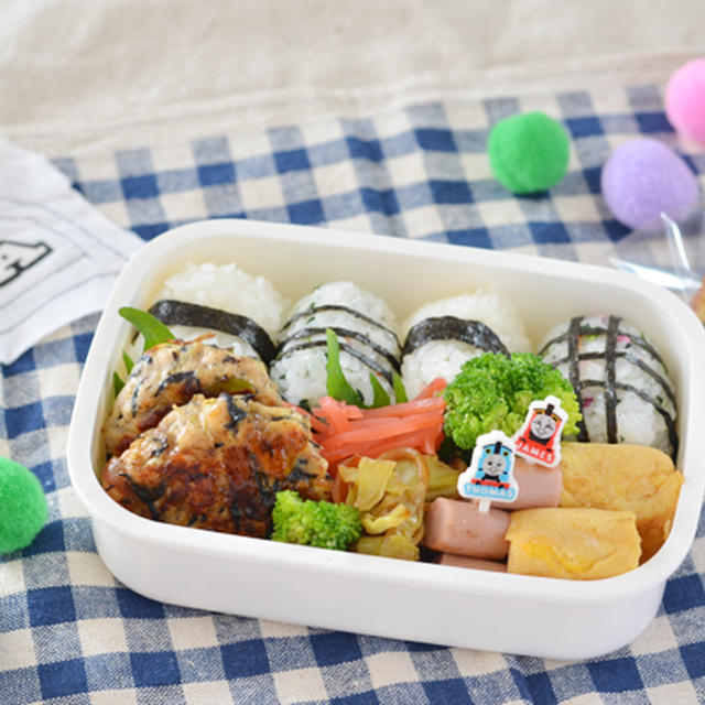 ささみとひじき煮のまとめ焼きのお弁当＊＊