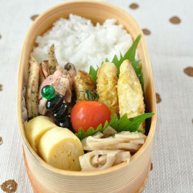 塩麹ささみのカレーマヨ焼き弁当