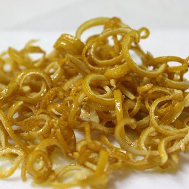 レモンのコンフィと牡蠣のコンフィ