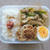 チンジャオロースとレンコン炒め弁当