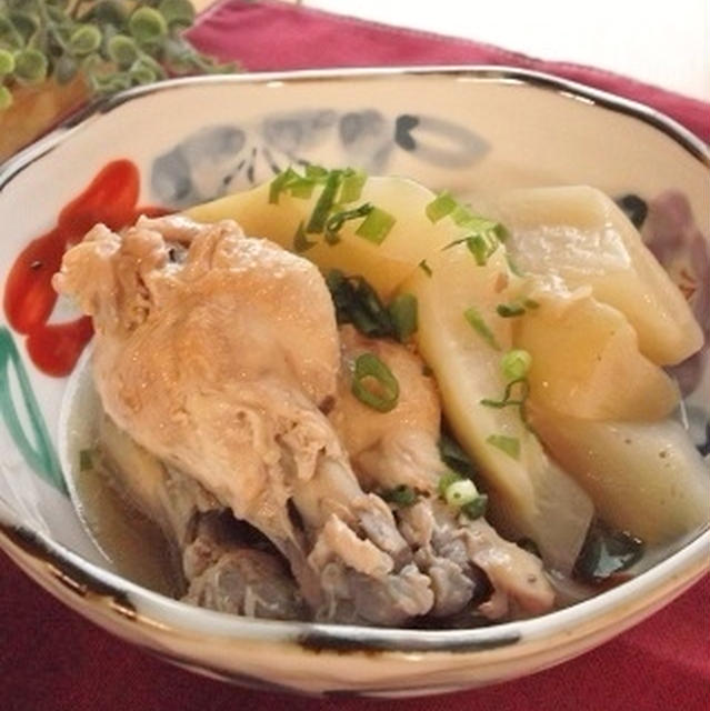 圧力鍋任せ～！ダシダで♪大根と手羽元のコク旨スープ煮