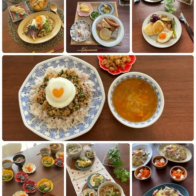 おかんの気まぐれ食堂㉖お昼の日替わりランチ7日分