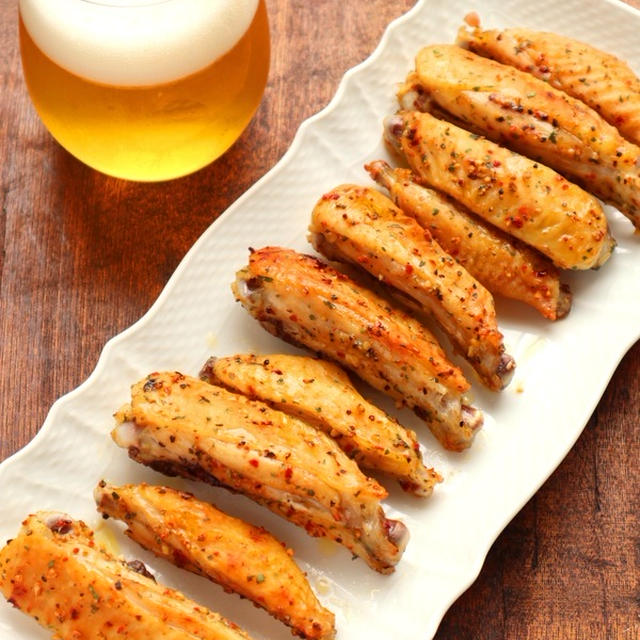 【スパイス大使】ビールがすすむ♪シーズニングで簡単☆ガーリックペパー手羽中