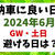 2024年6月の納車に良い日★土日祝日の縁起が良い日/悪い日も紹介