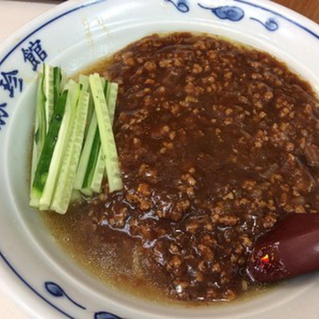 高井田の中華料理店「豚珍館」でジャージャー麺