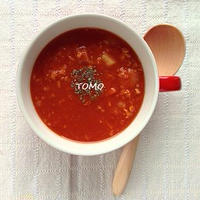 体温まる♪トマトジュース　ｄｅ　ジンジャートマトスープ