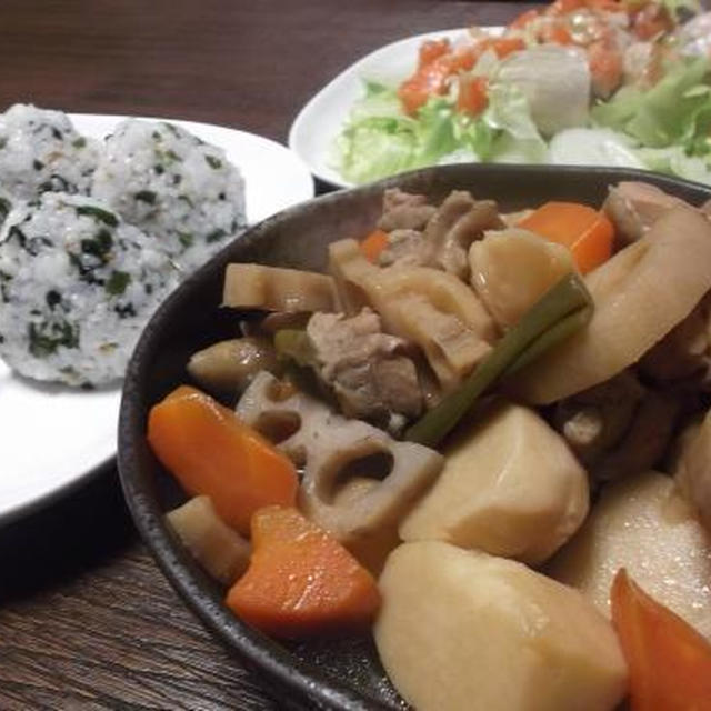 木漏れ日喫茶♪しっかり野菜の晩ご飯☆と、煮物を美味しくする秘訣♪