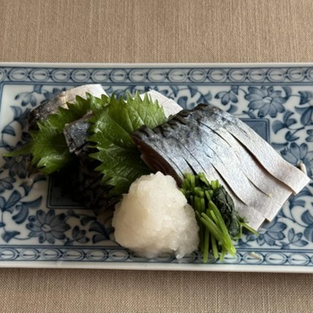 鯖の酢じめ