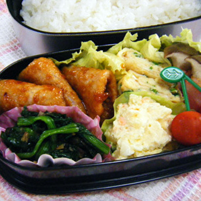 7/8のお弁当(屮ﾟ□ﾟ)屮 