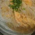 11月27日　　かき玉にゅう麺