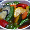 【農家のレシピ】夏野菜の冷たい揚げびたし　　～めんつゆに漬けるだけで絶品レシピ～ by Farmer's KEIKOさん