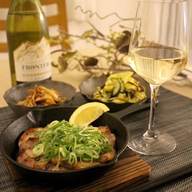 夏メニューをおうちで先取り！ネギ塩豚トロ焼き