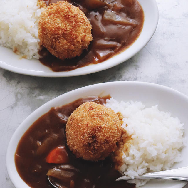 croquette curry