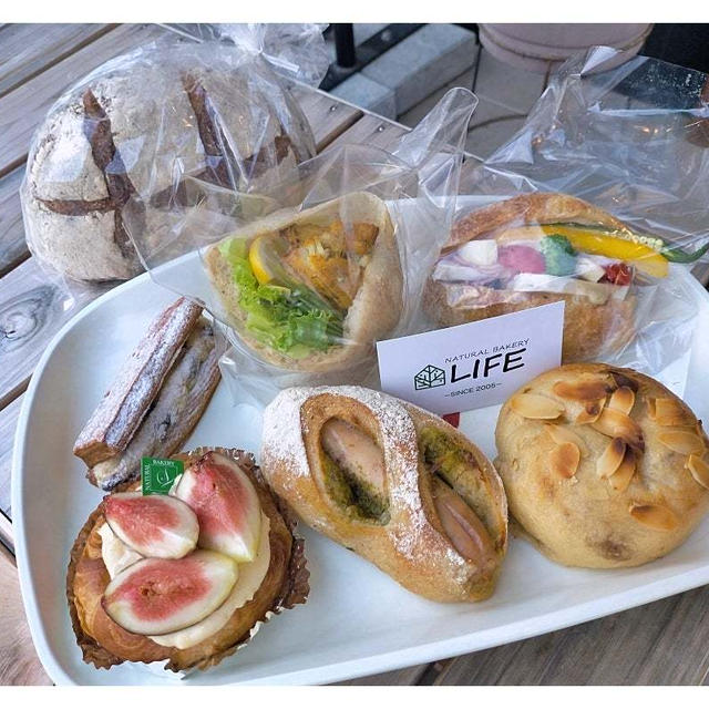 自然派パン屋「ナチュラルベーカリー ライフ」流山セントラルパーク店