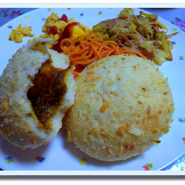 ＊カレーパン＆シュガートップで子供ランチ＊