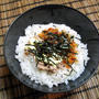 ■ツナとキムチの２色丼