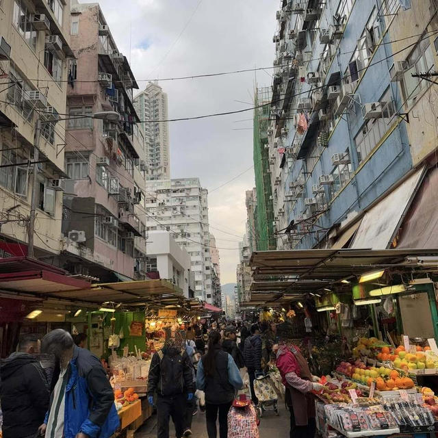 香港旅行（６）臨場感いっぱいのモンコック（旺角）市場