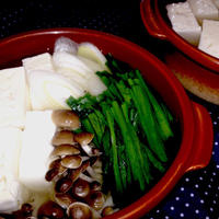 【レシピ】　レンチンで簡単！　湯豆腐(^^♪