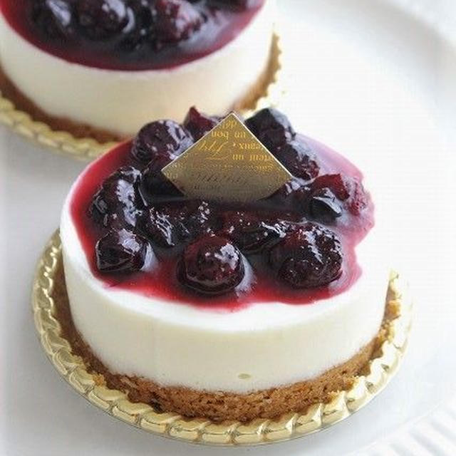 ブルーベリーチーズケーキ
