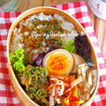 寝坊したってへっちゃら♡詰めるだけで完成♡『豚のネギ南蛮弁当』《簡単*節約*作り置き*お弁当》