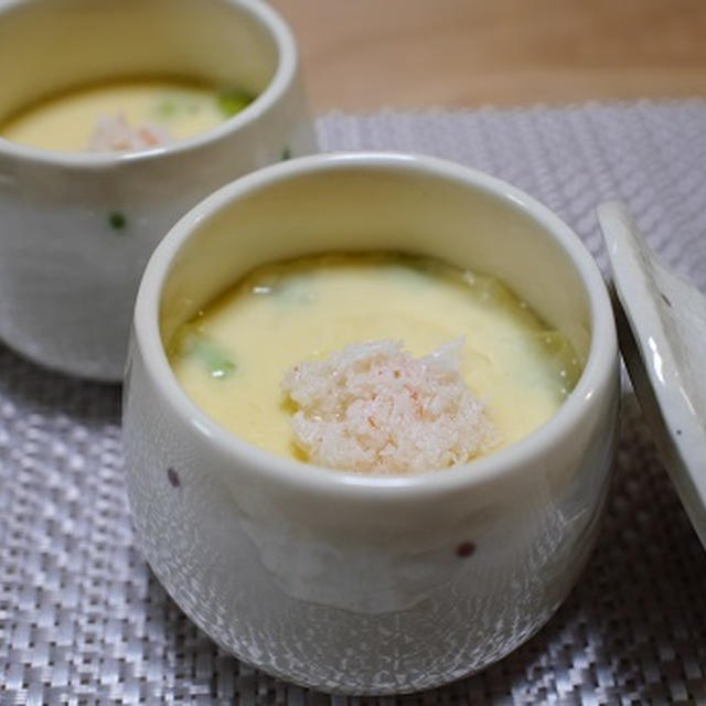 蟹茶碗蒸し