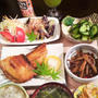 ■晩ご飯・和食【灰干しホッケの焼き魚と作り置き3品副菜で簡単！！】