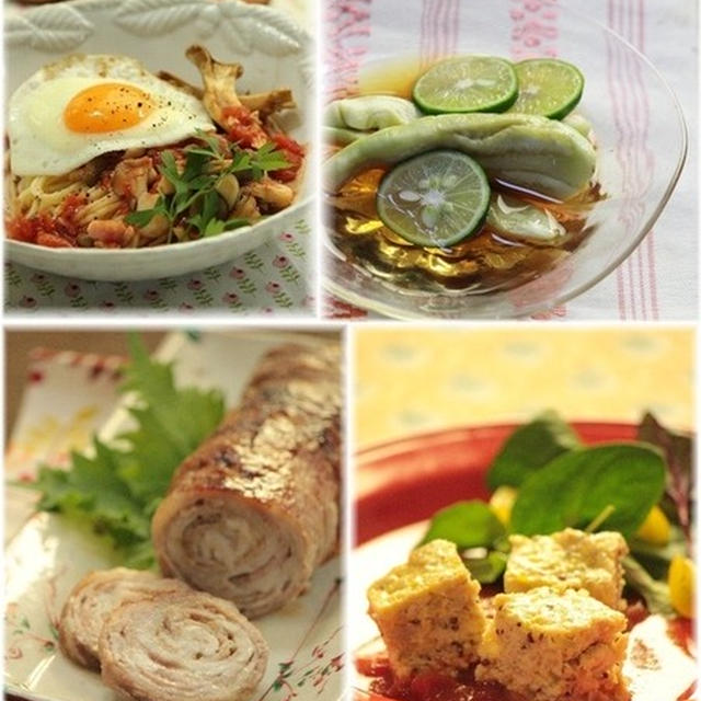 【まとめ】夏休みの「手放し」で出来ちゃう8recipes♪と　お好み焼きとお散歩と、終わりの紫陽花。