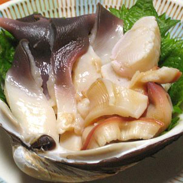 塩糀漬けしたホッキ貝の刺身 By 館長さん レシピブログ 料理ブログのレシピ満載