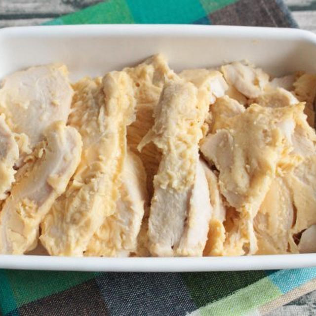 鶏ムネ肉やわらかピカタのレシピ。レンジで簡単作り方。