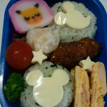 【お弁当】ミッキー