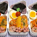 6月26日＊ゆかりと塩昆布のおにぎり 鶏マヨでお弁当♩♩♩