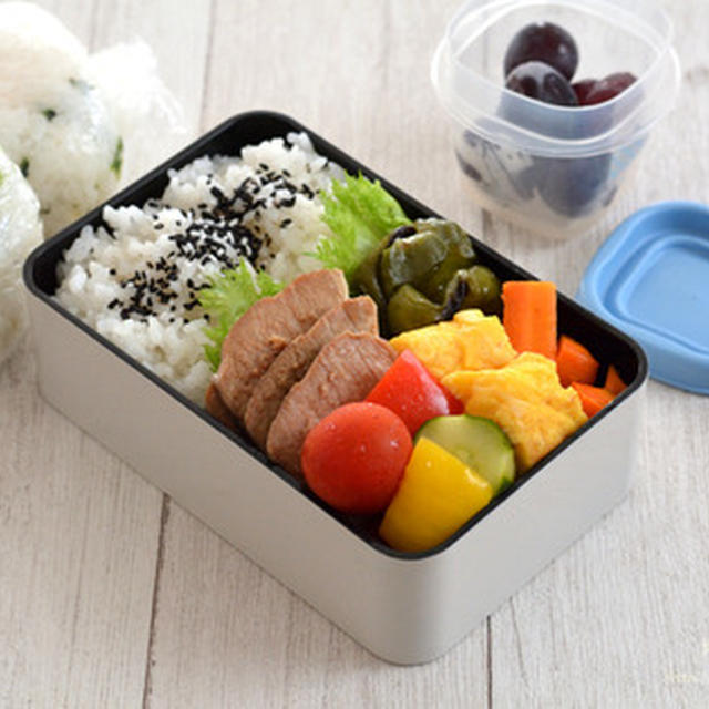 今週のおべんとう。085W（JK弁当・朝おに・クラブ前ボウル）