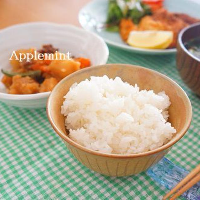 カレー風味のスティックチキンフライ定食