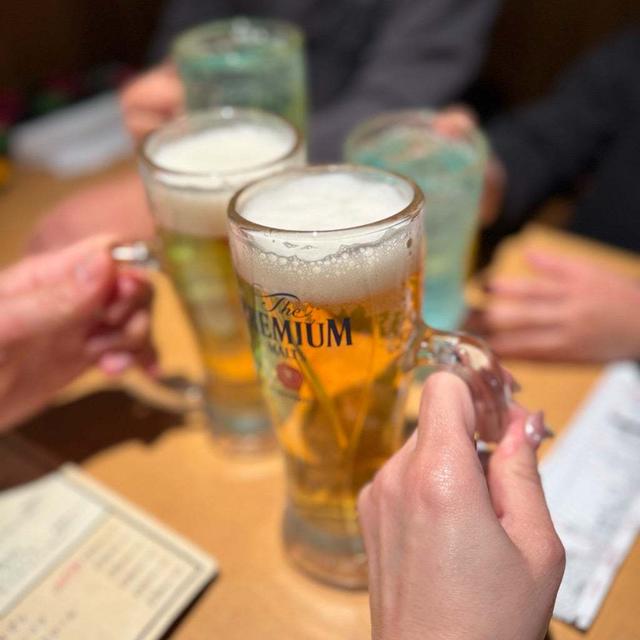 休日の夜ごはん 春っぽネイル