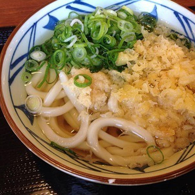 ドライブ中にいつものように「丸亀製麺」