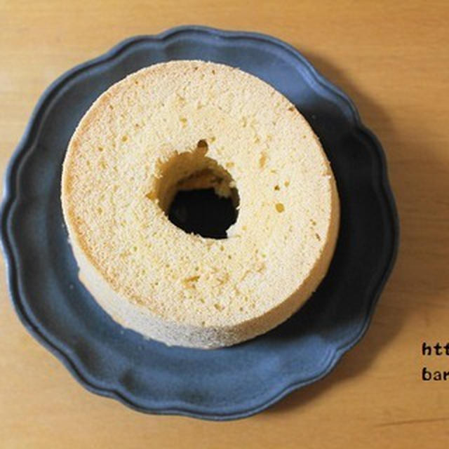懲りずに、めげずに、シフォンケーキ。